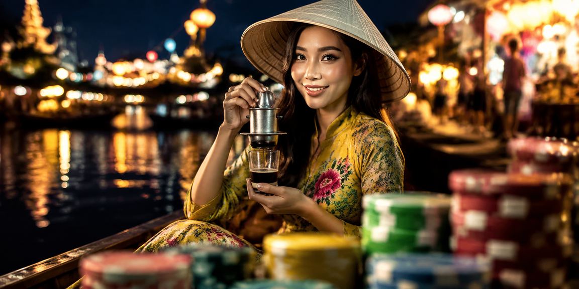 Người dùng Ninh Bình thư giãn với cà phê và xổ số Lô Tô trực tuyến